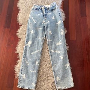 Pacsun baggy play boy jeans